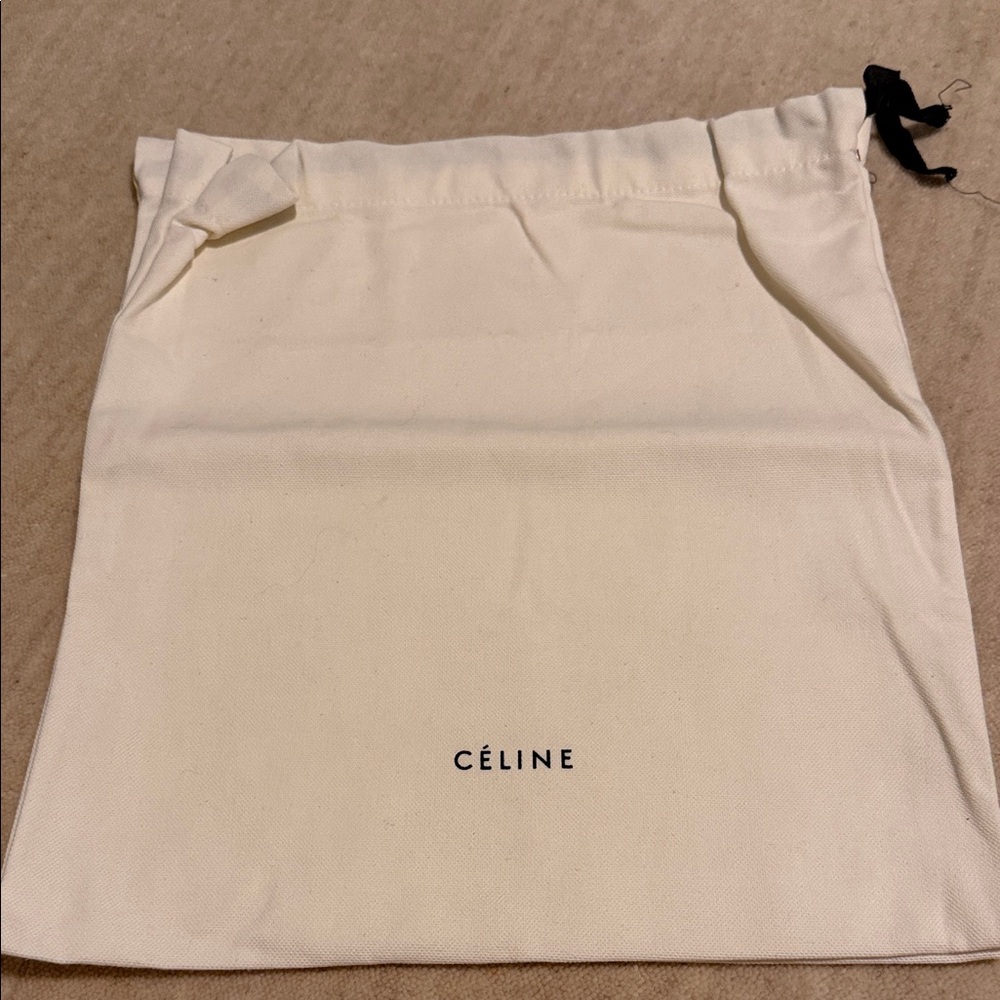 Céline Cream Dust Bag